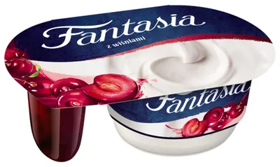 Zdjęcie produktu dla Jogurt Danone Fantasia Wiśnia 118 g