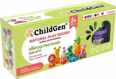 Image de Kiastolina naturelle en pot 8 couleurs