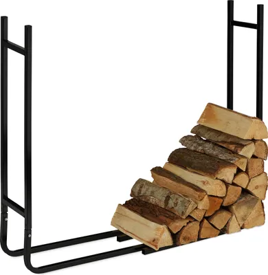 Produktbild von relaxdays Kaminholzregal aus Metall