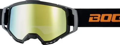 Produktbild von Bogotto B-1 Motocross Brille, schwarz/orange, Einheitsgröße