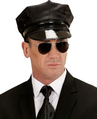 Produktbild von Chauffeur Fahrer Mütze schwarz