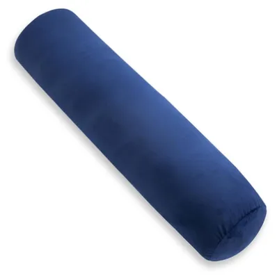 Produktbild von Ganzkörperkissen 90 x 20 cm, blau, für Seitenschläfer, mit Bezug, Seitenschläferkissen