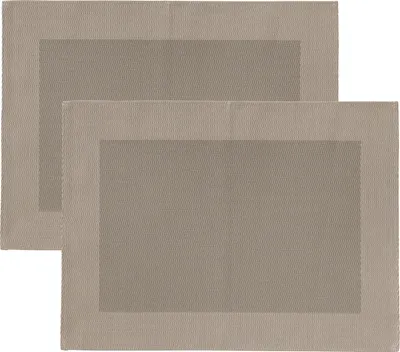 Produktbild von Erwin Müller Tischset Lissabon" 2er-Pack cappuccino 33x45 cm"