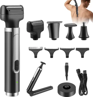 Obrázok produktu pre Holiaci strojček na chrbát, ergonomická rukoväť, bezdrôtový a dobíjateľný, čierny