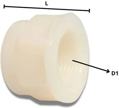 Produktbild von Schlauchverbinder Kunststoff Endkappe 3/4"