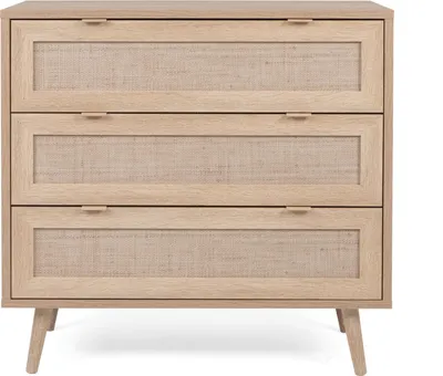 Zdjęcie produktu dla Finish Komoda Bali 03A Sonoma-Eiche und Raffia-Druck