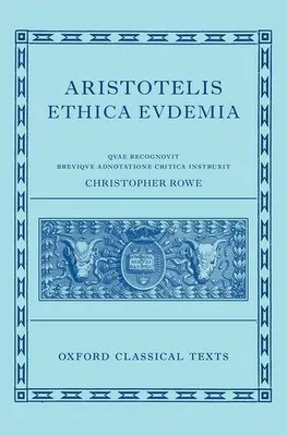 Zdjęcie produktu dla Aristotle's Eudemian Ethics