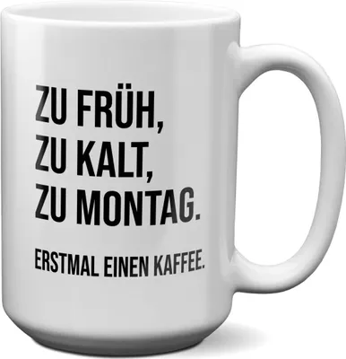 Produktbild von 22Feels XL Tasse Lustige Büro Humor Wichtelgeschenk Spruch Geschenk Arbeitskollege Kaffeetasse Witzig Männer Frauen Haferl Geburtstag Weihnachten Geschenkidee Bürotasse