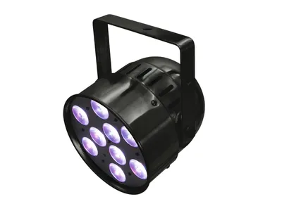 Zdjęcie produktu dla Eurolite LED PAR-56, 9x10W HCL, DMX, IR, czarny