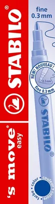 Produktbild von Stabilo - Rollerpenvalling Easyoriginal F Blue | Box ein 3 -Stück | 24 Stücke