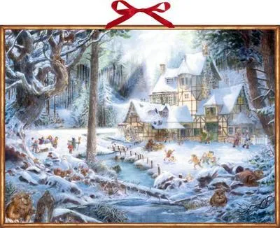 Produktbild von Wandkalender - Weihnachten auf dem Mühlenhof