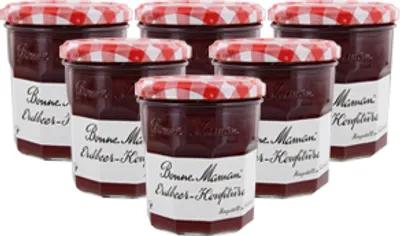 Produktbild von Bonne Maman Erdbeer-Konfitüre 6 x 370 g
