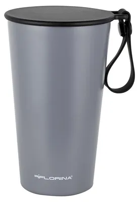 Obrázok produktu pre TERMOHRNČEK FIORE, 450 ml, tmavosivá farba