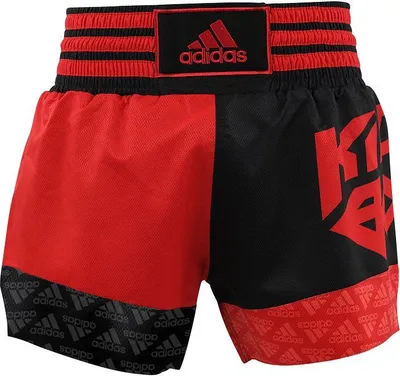 Produktbild von adidas Kick Boxing Shorts Rot/Schwarz, ADISKB02 S
