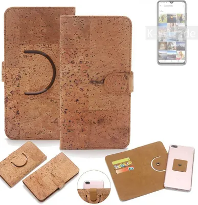 Produktbild von K-S-Trade Handy-Hülle Schutz-Hülle kompatibel mit Cubot Note 30 Handyhülle Schutzhülle Korkhülle Kork-Hülle 1x