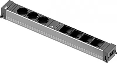 Produktbild von BACHMANN CONF 3x CEE7/3 1x USB Charger