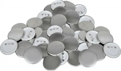 Obrázok produktu pre Komponenty na výrobu odznakov 500 ks, 58 mm