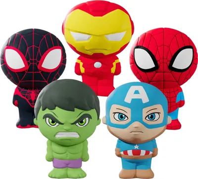 Image de Gear2Play Marvel Slow Rising Super Squishy, 3 ans, Marvel, Multicolore
