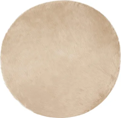 Obrázok produktu pre vidaXL Koberec z umelej kožušiny TAFALLA béžový Ø 200 cm polyester