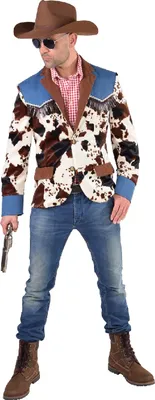 Produktbild von M217222-S Herren Cowboy Jacke Jackett Kostüm Gr.S