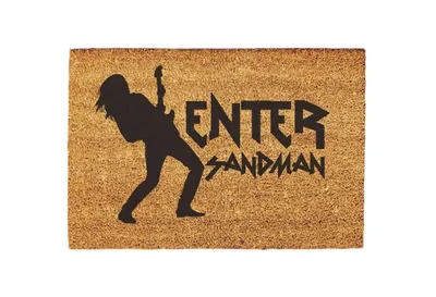 Produktbild von Enter Sandman – Metallica Fußmatte 60 cm x 40 cm