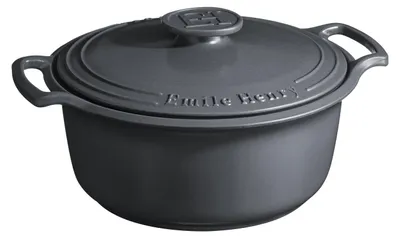 Produktbild von Runder Schmortopf – 5,8 l Graphit