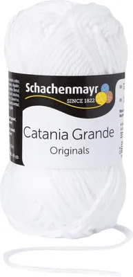 Produktbild von Schachenmayr Catania Grande, 50g White Handstrickgarne