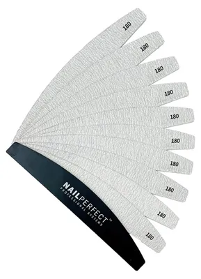 Produktbild von Nail Perfect – Hygienefeilen, Set mit 10 Stück + Nagelbettformer