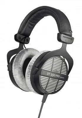 Produktbild von DT 990 PRO Kopfhörer Kabelgebunden Kopfband Musik Schwarz, Grau