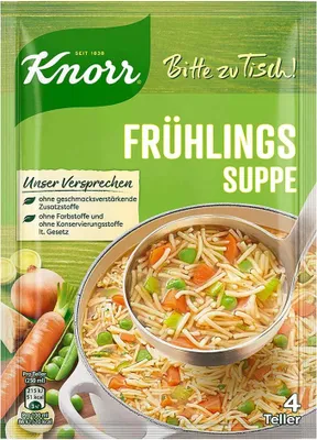 Produktbild von Knorr Bitte zu Tisch! Frühlingssuppe 62g