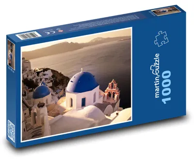 Obrázek produktu pro Puzzle 1000 Santorini při západu slunce - martinpuzzle
