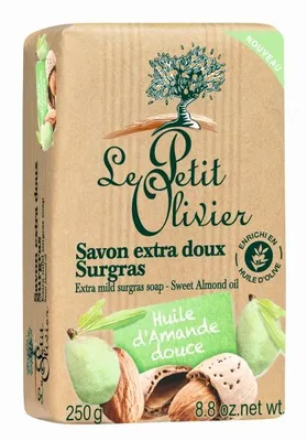 Obrázek produktu pro Le Petit Olivier Extra jemné mýdlo - Mandlový olej, 250g