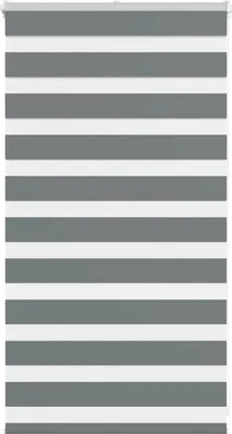 Produktbild von Doppelrollo Dunkelgrau 70x100 cm Stoffbreite 65,9 cm Polyester
