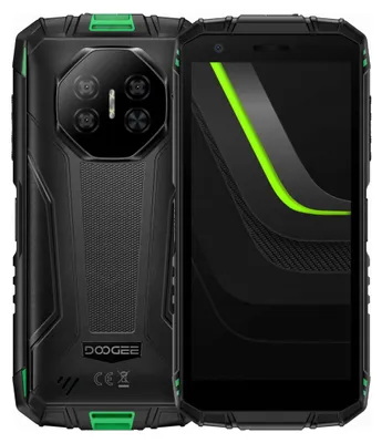 Zdjęcie produktu dla Doogee Fire 3 Pro, 14 cm (5.5"), 4 GB, 128 GB, 16 MP, Android 15, Czarny, Zielony