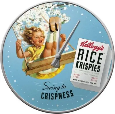Produktbild von Nostalgic-Art Wanduhr "Kellogg's Swing" 31 cm