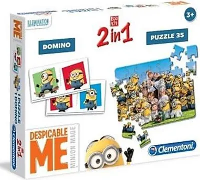 Produktbild von Clementoni 13472.4 - Edukit  2 in 1 Minions - Memo und Puzzle