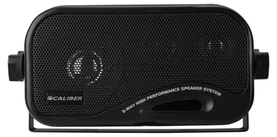 Produktbild von Caliber 3-Wege-Autolautsprecher - Für die Aufbaumontage im Auto oder Lkw - 120W/90dB - 2er-Set inkl. Montagekit (CSB2)