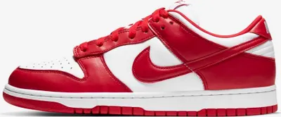 Zdjęcie produktu dla Nike Dunk Low SP "St. John's" Red / University Red, CU1727-100, Rozmiar: 49,5