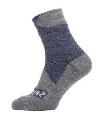 Produktbild von Socken SealSkinz All Weather Ankle Gr.M (39-42) navy/grau
