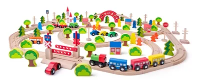 Produktbild von Maxi Train Track", 120 Stück