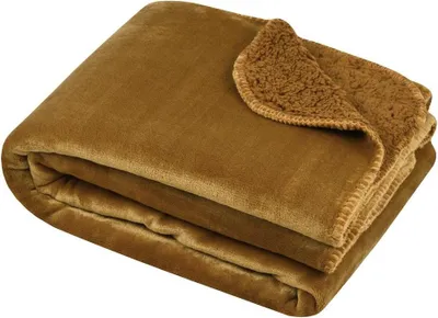 Image de Plaid ou couverture douillet uni