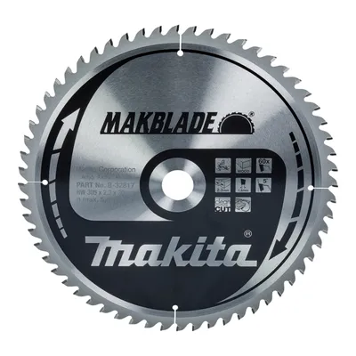 Produktbild von Makita B-32817 MakBlade Sägeblatt 305x30 mm 60 Zähne