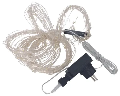 Produktbild von LED Deko-Lichterkette "SCHWEIF" - 250 cm lang, im Romantic Style, aus Kunststoff, bunt, 600 LED – für Innenräume – RGB-Farbwechsler – Netzbetrieb