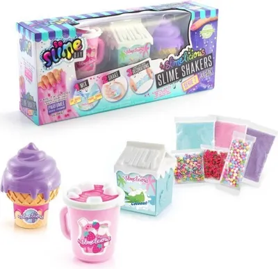Obrázok produktu pre Hra z plastelíny Canal Toys SLIMELICIOUS fialová (3 diely)