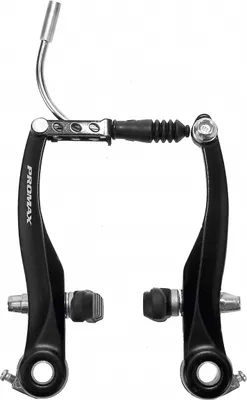 Produktbild von Promax V-Brake Set vorne und hinten Aluminium schwarz