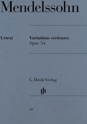 Image de Mendelssohn Bartholdy, Felix - Variations sérieuses op. 54