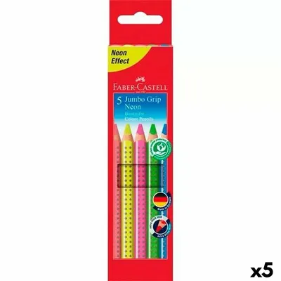 Produktbild von Buntstifte Faber-Castell Bunt Neon (5 Stück)