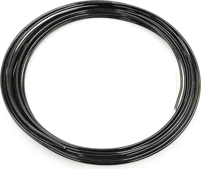 Produktbild von Floristischer Draht - Ring - 2 mm x 10 m - Schwarz