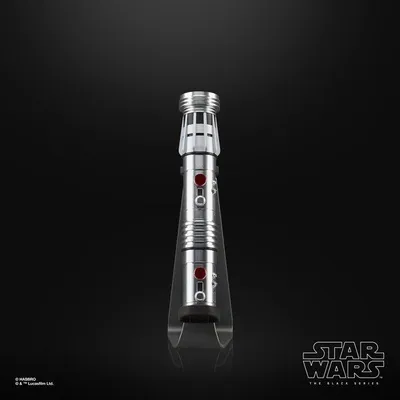 Immagine prodotto di Spada laser elettronica premium Maul, Force FX Elite, con LED ed effetti sonori, Star Wars, The Black Series, consigliata per utenti dai 14 anni in su