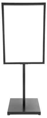Zdjęcie produktu dla Stojak reklamowy na plakaty, 90 x 65 cm, wykonany z żelaza, do użytku zewnętrznego
